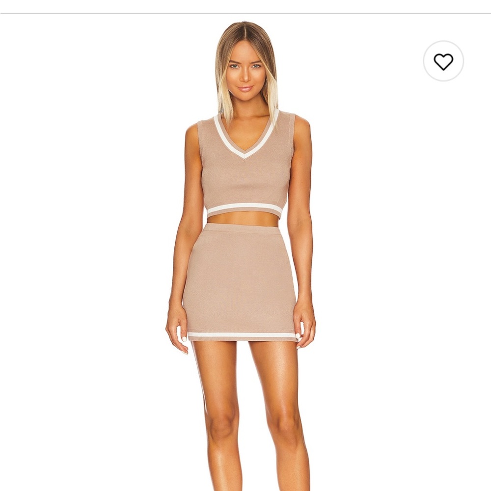 Superdown Skirt / Vest Set